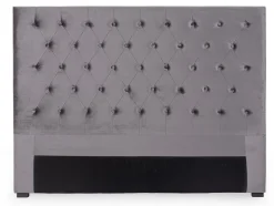 Bizzotto TESTIERA LETTO IN LEGNO GRIGIO SCURO 160 - CASPAR