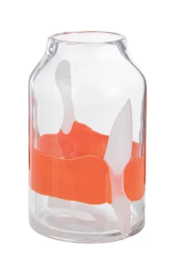 Discount Bizzotto VASO ERIDANUS VT ARANCIO BIANCO H24,5