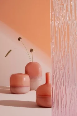 Sale Bizzotto VASO SAGITTA VT ROSA H19