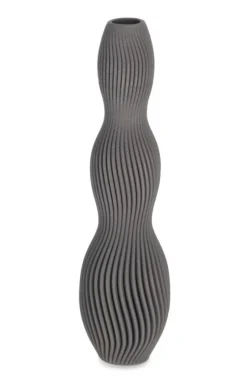 Outlet Bizzotto VASO SVENNA GRIGIO H32,5