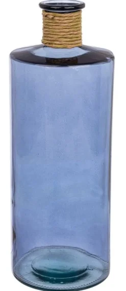 Online Bizzotto VASO VT ROTANG BLU COBALTO H42