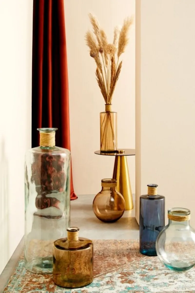 Sale Bizzotto VASO VT ROTANG ROSA ANTICO H34,5