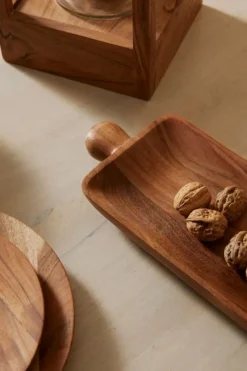 Clearance Bizzotto VASSOIO DECORATIVO AIMI LEGNO NATUR H3,5