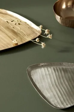 Best Bizzotto VASSOIO DECORATIVO CHISEL ORO 38X34