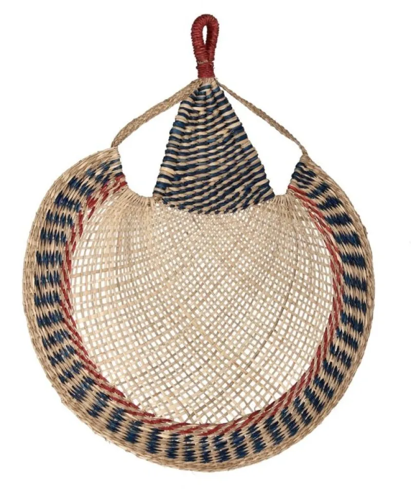 Bizzotto VENTAGLIO DEC PARETE NANKA BLU ROS 60X68